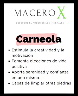 Inicio Macerox Propiedades Carneola