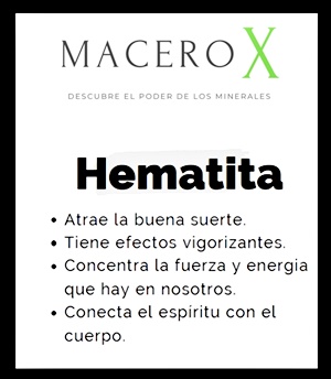 Inicio Macerox Propiedades Hematita