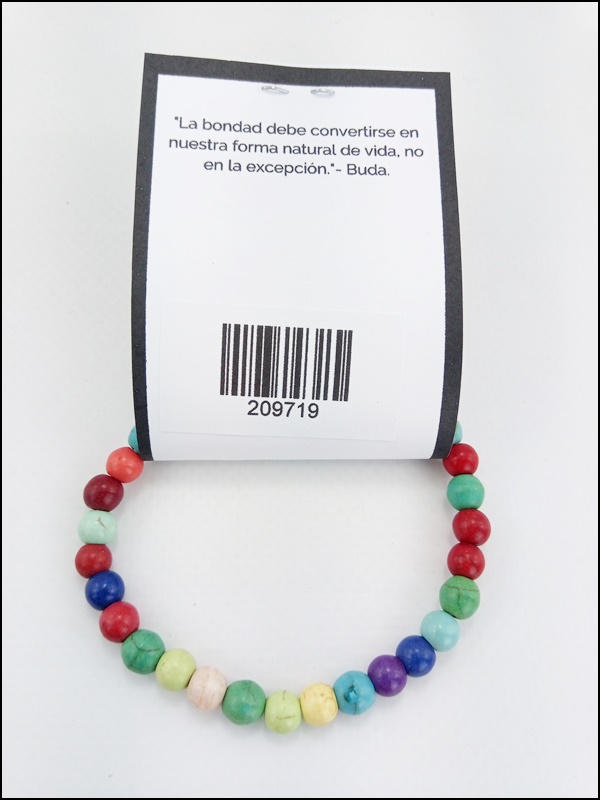 Pulsera de piedras turquesa