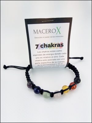 Pulsera de piedras 7 chakras