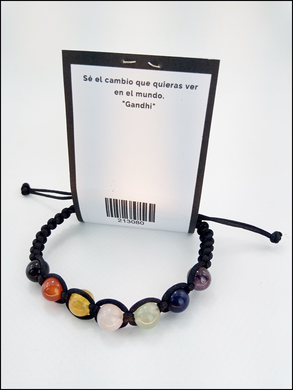 Pulsera de piedras 7 chakras