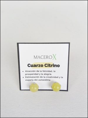 Pendientes de piedras