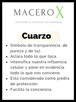 Inicio Macerox Propiedades cuarzo