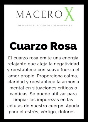 Inicio Macerox Propiedades cuarzo rosa