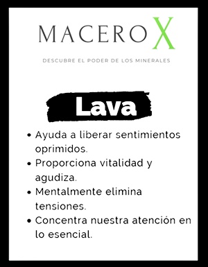 Inicio Macerox Propiedades lava