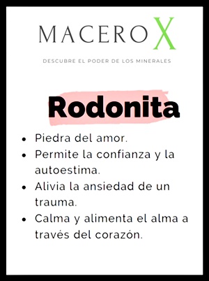 Inicio Macerox Propiedades rodonita
