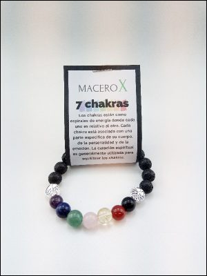 Pulsera de piedras 7 chakras