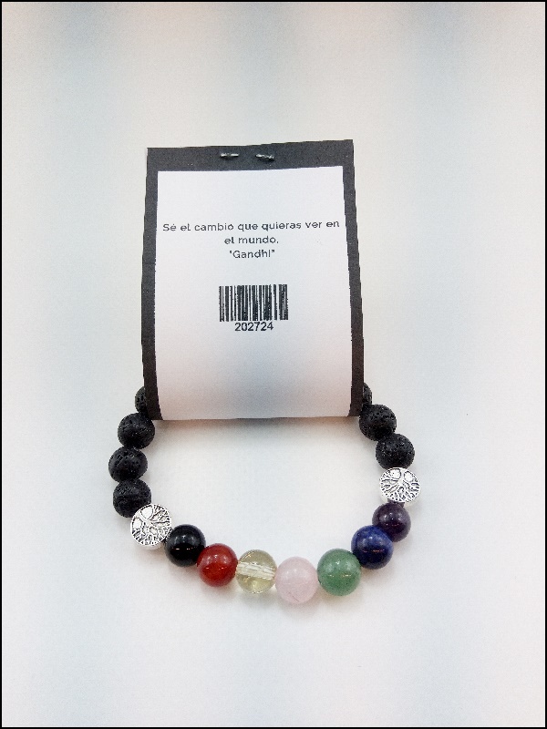 Pulsera de piedras 7 chakras