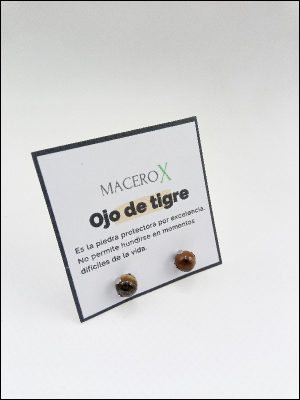 Pendientes de piedras