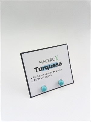 Pendientes de piedras