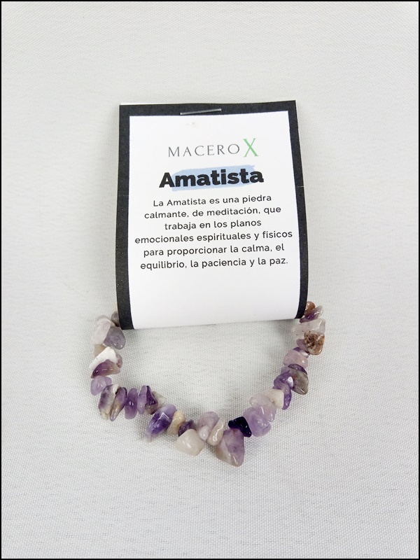 Pulsera chip Amatista