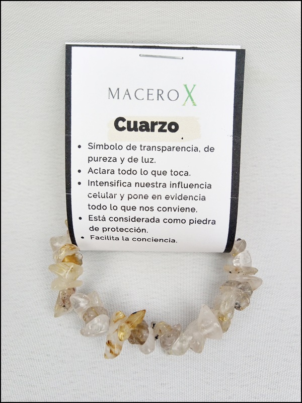 Pulsera chip Cuarzo