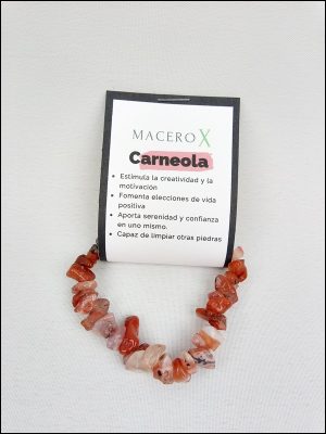 Pulsera Chip Carneola