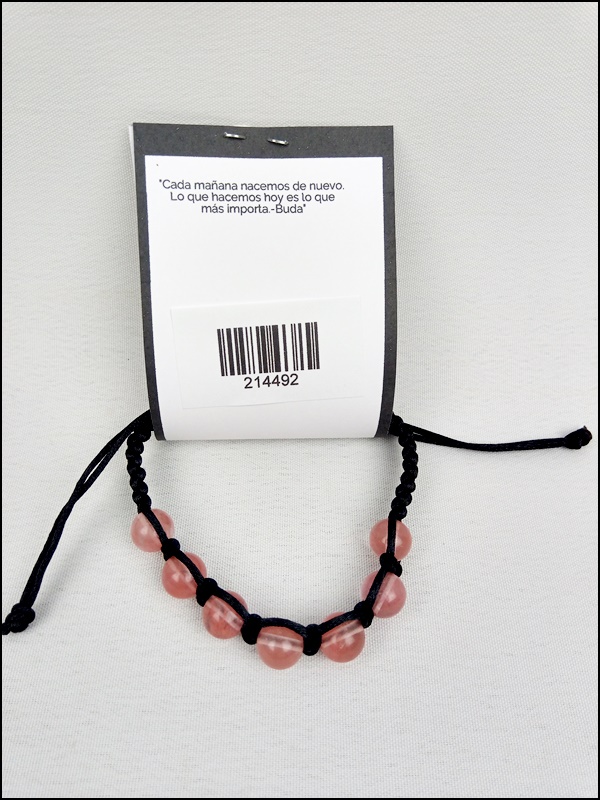 Pulsera Cuarzo Cerezo