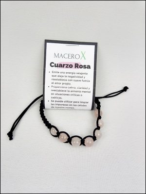 Pulsera Cuarzo Rosa