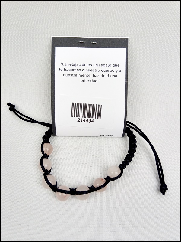 Pulsera Cuarzo Rosa