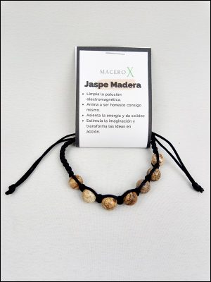 Pulsera Jaspe madera