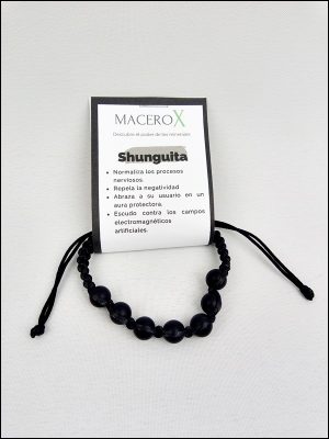 Pulsera Shunguita Nudo corredizo