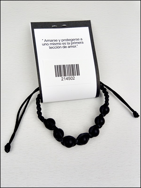 Pulsera Shunguita Nudo corredizo