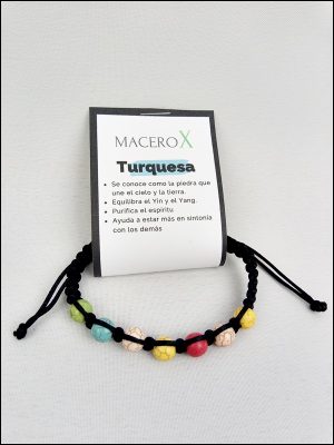 Pulsera Turquesa multicolor