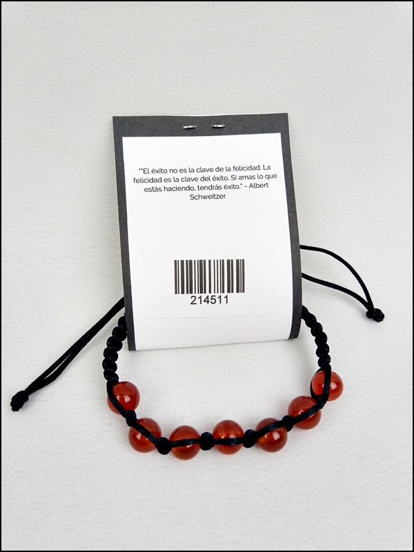 Pulsera Carneola