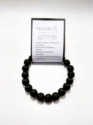 Pulsera de hombre Lava 10mm