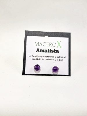 Pendientes de piedras