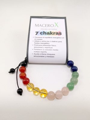 Pulsera 7 chakras
