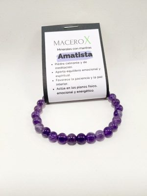 Pulsera de piedras Amatista