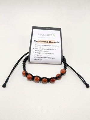 Pulsera Venturina Dorada