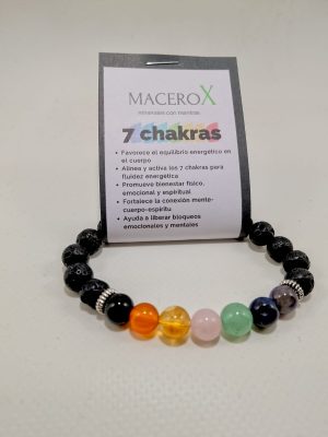 Pulsera de piedras 7 chakras