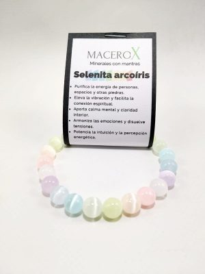 Pulsera piedras Selenita