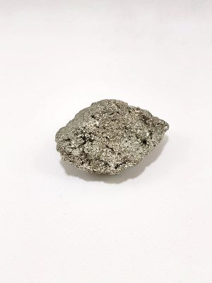 Drusa de pirita natural brillante para atraer éxito y abundancia - Macerox