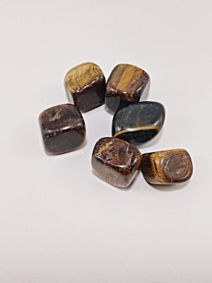 Canto rodado Ojo de Tigre mineral natural protección Macerox