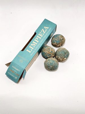 Esfera orgánica de incienso Limpieza para purificación de espacios