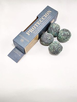 Esfera orgánica de incienso Protección con romero y eucalipto Macerox