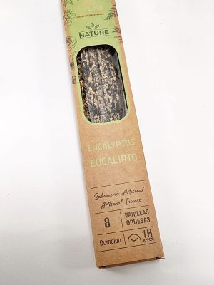 Incienso orgánico Aroma Nature Eucalipto frescura y claridad Macerox