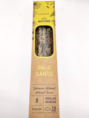 Incienso orgánico Aroma Nature Palo Santo limpieza energética Macerox