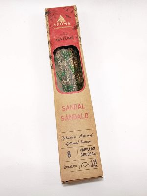 Incienso orgánico Aroma Nature Sándalo paz y meditación Macerox