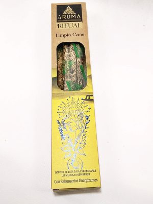 Incienso orgánico Aroma Ritual Limpieza de Casa purificación y hogar sano Macerox