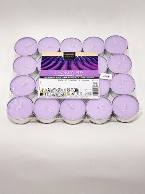 Pack 20 velas de té aromáticas Lavanda SPA macerox relax
