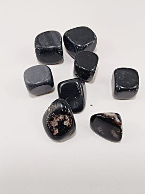 Canto rodado Obsidiana negra natural protección energética Macerox