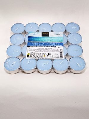 Pack 20 velas de té aromáticas Frescor Marino Lumar Aromatic