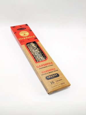 Caja de incienso orgánico Ullas Gardenia de 25 gramos hecho a mano macerox
